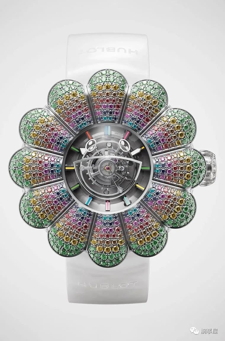 宇舶为慈善再度与村上隆合作打造 "太阳花" 陀飞轮腕表