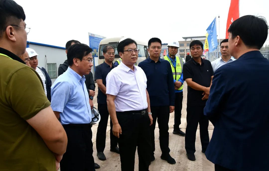 副市长杜树杰来磁督导检查生活垃圾焚烧发电项目