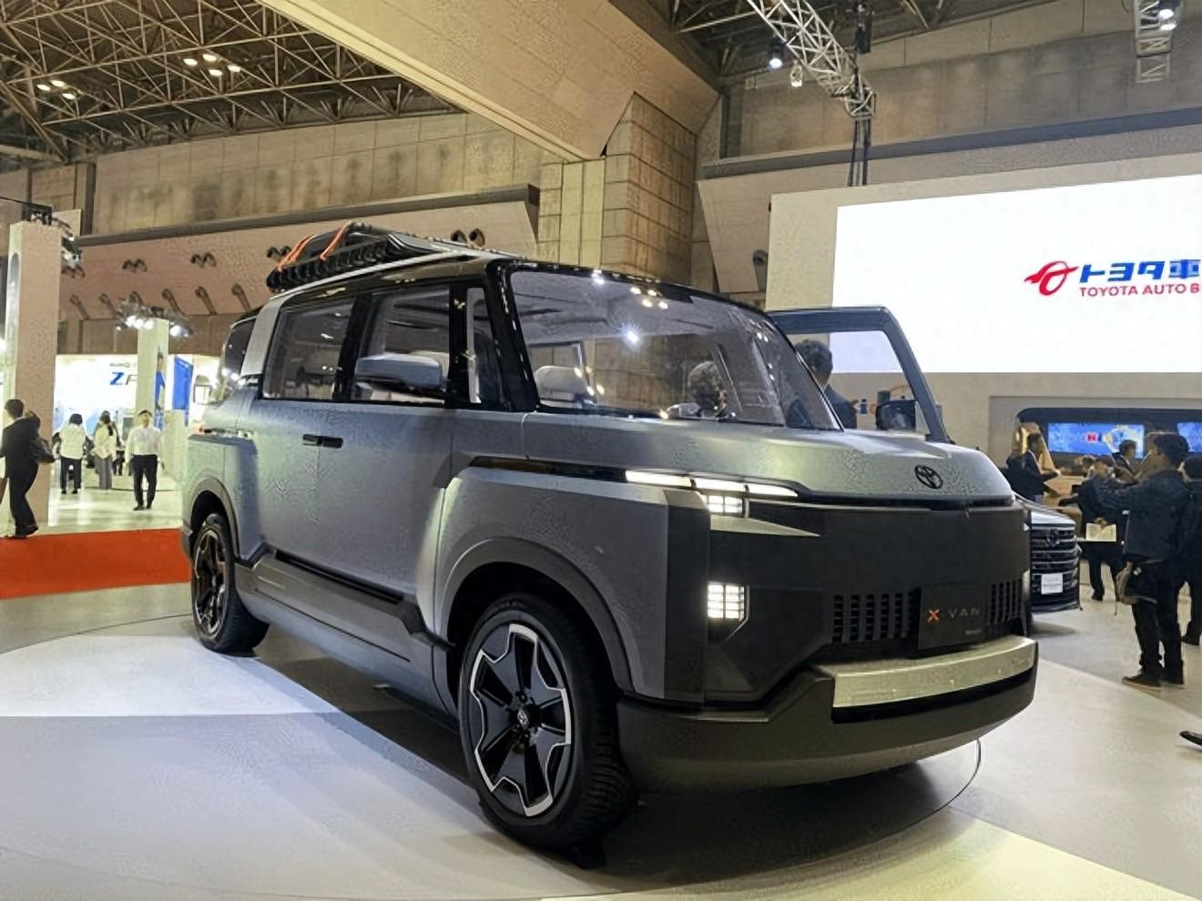 对开式侧滑门 丰田MPV概念车X-Van Gear车展首发-有驾