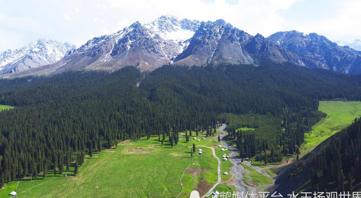 新疆沙灣鹿角灣,此地山水妙趣天成,如歐洲童話世界般美妙