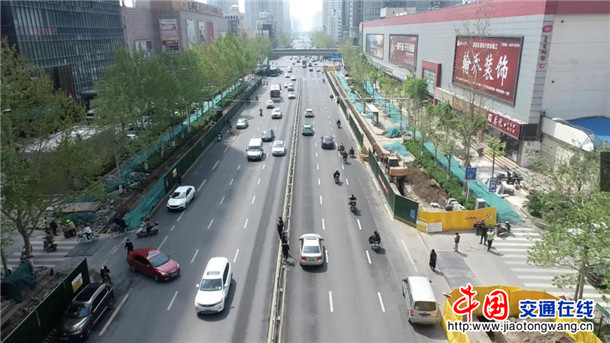 中铁七局紫荆山路道路整治工程项目跑步进场 高效开局