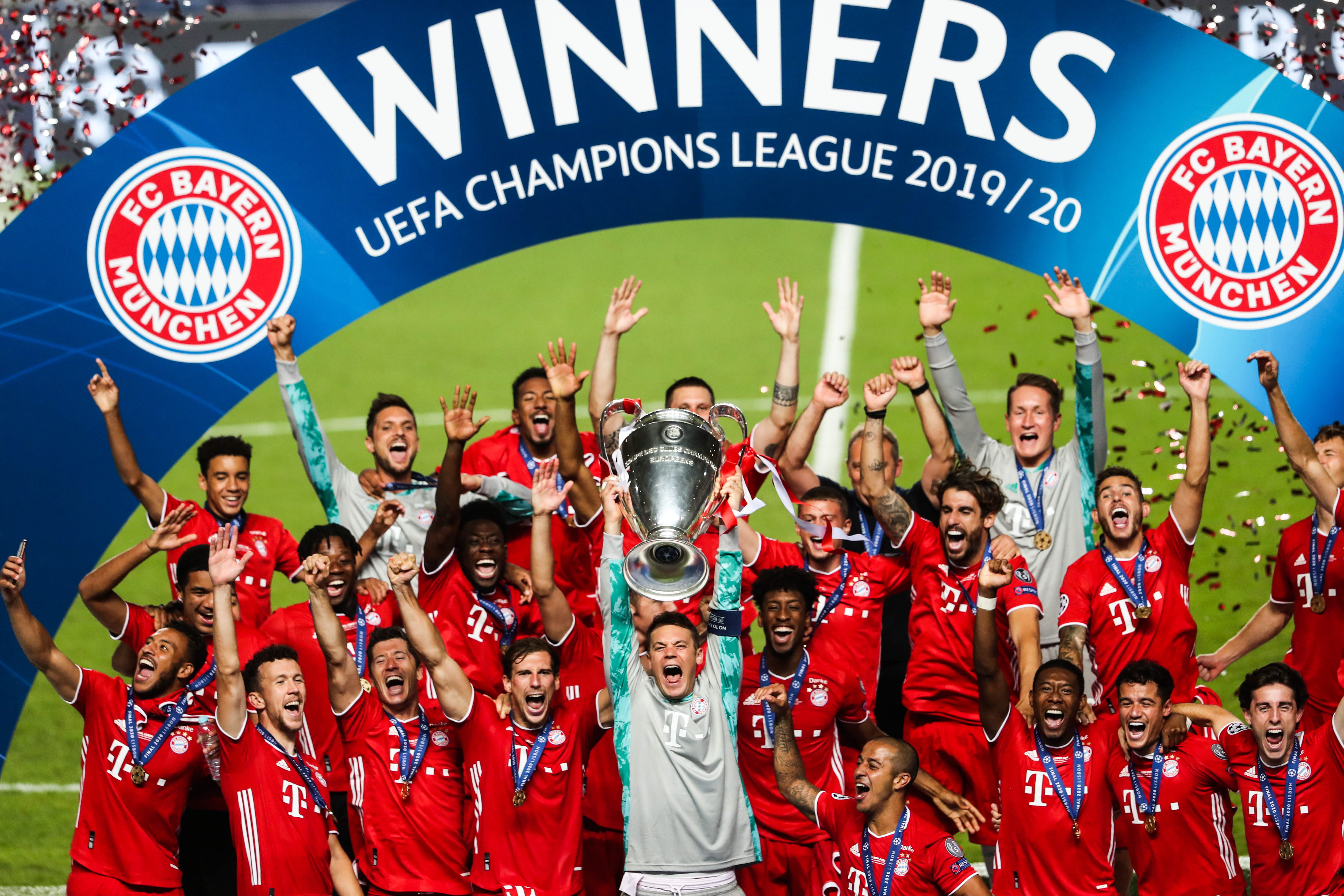 足球——欧冠联赛:拜仁第六次赢得欧冠冠军(5)