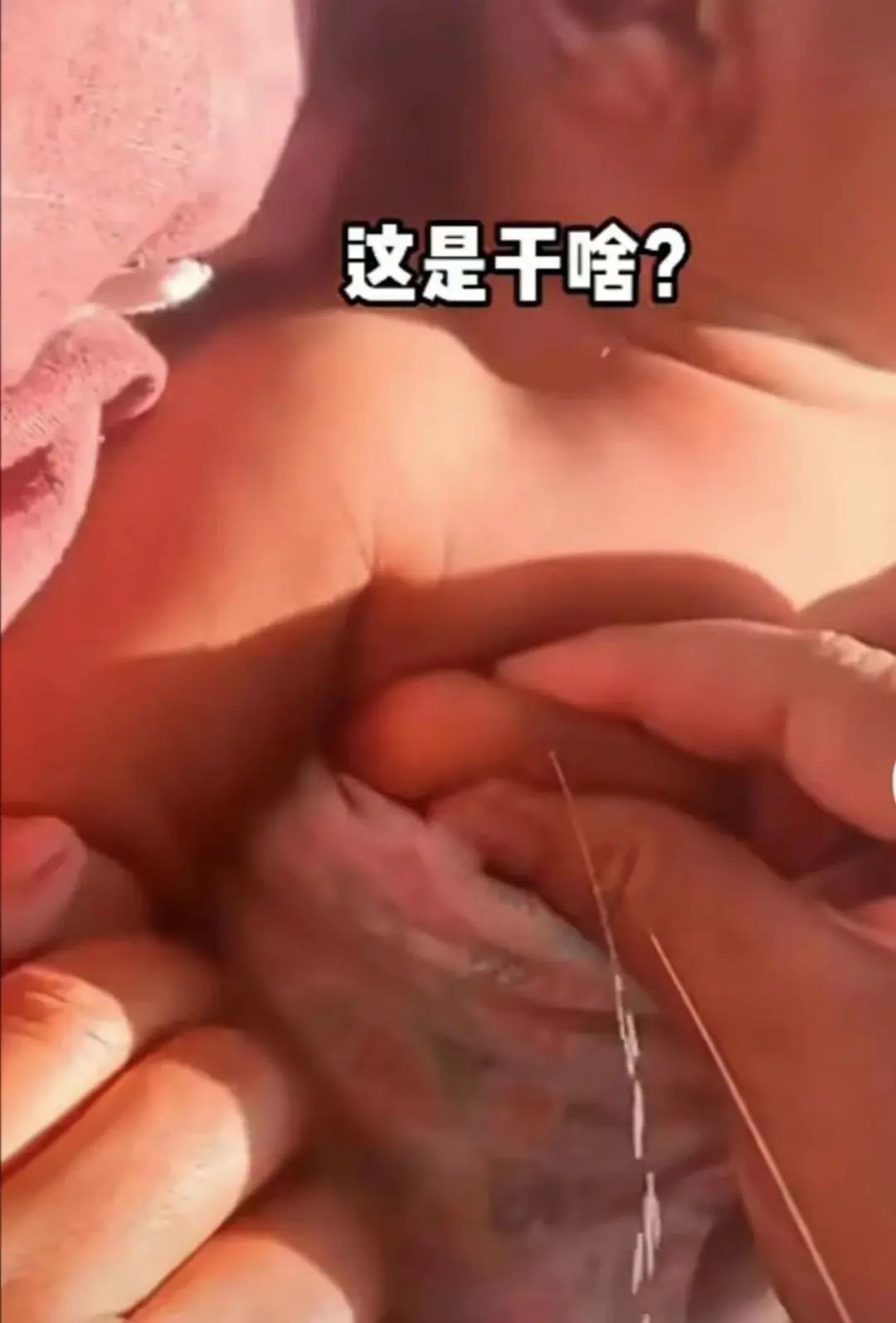 新生宝宝被挤"奶水"疼哭,更可怕的是一群叫好的人