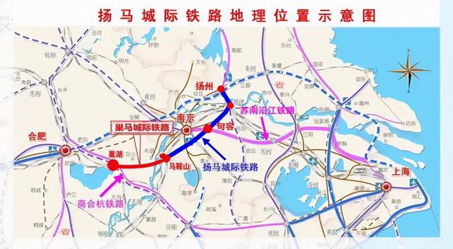 安徽与江苏共建一条铁路,安徽段不断有消息传出,江苏段默默推进