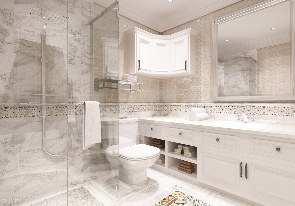 装修时,卫生间墙砖和地砖哪个先铺好?看完你就明白了