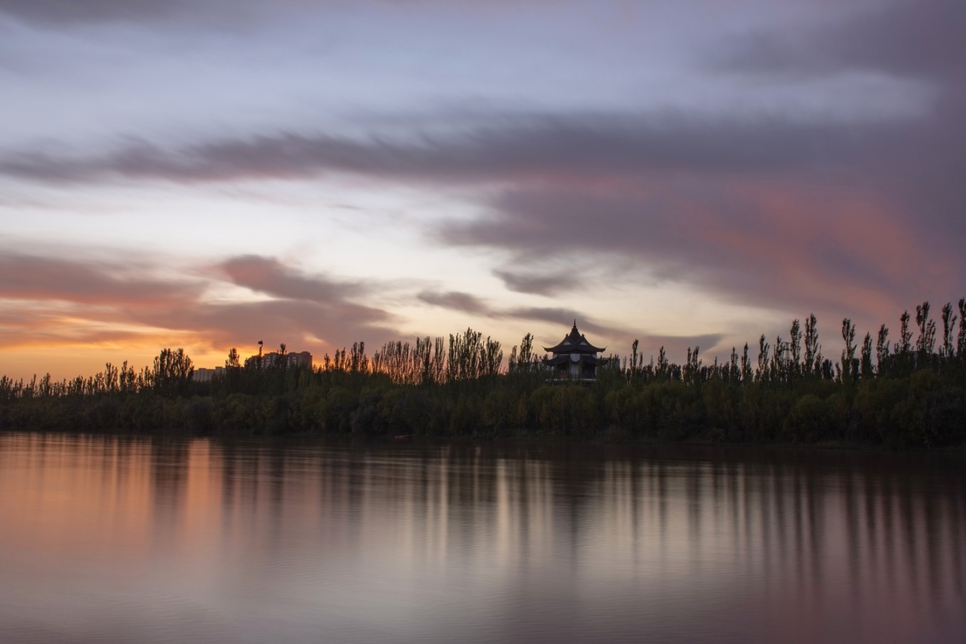 红军大学孙越 绝美的日落