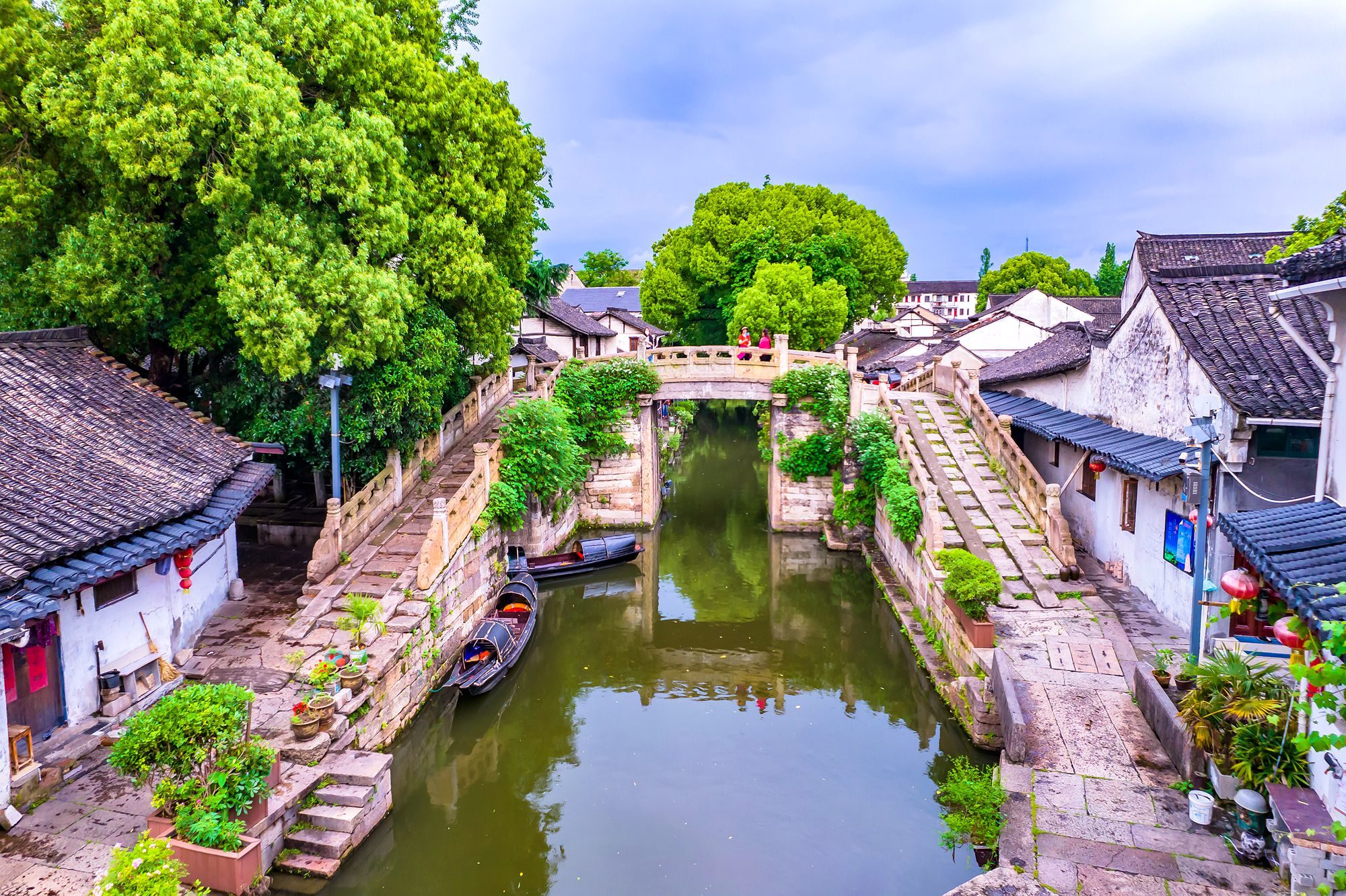 绍兴八字桥历史文化街区,小桥流水人家,赏"中国最早的立交桥"