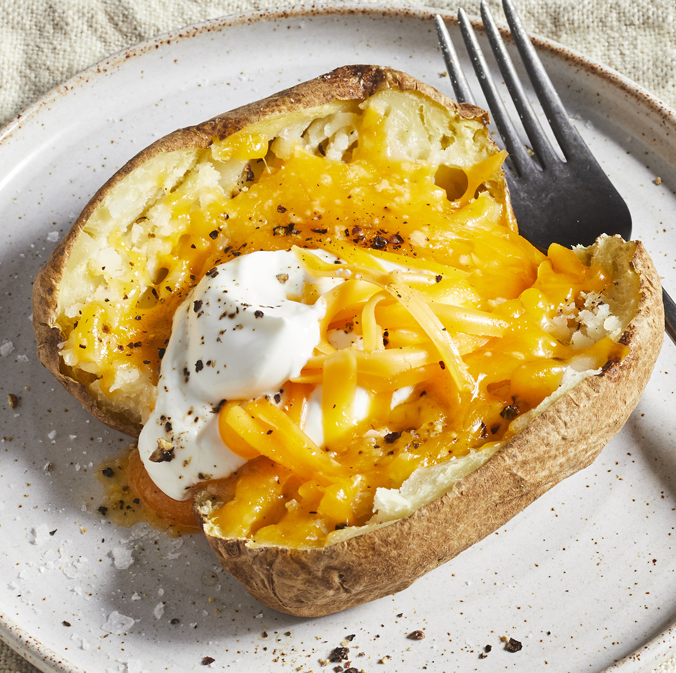 做道微波炉烤土豆