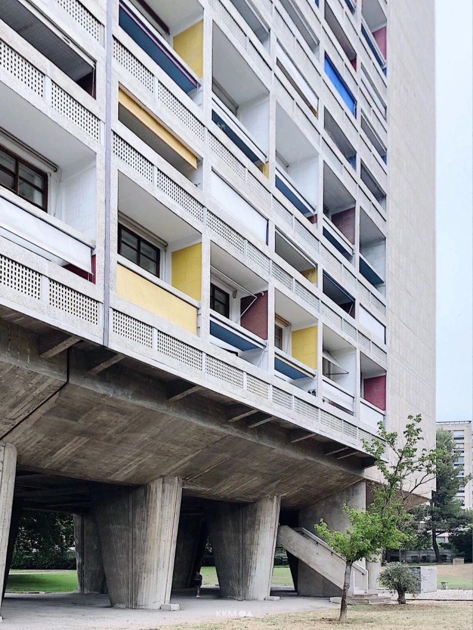 建筑|探访马赛公寓 马赛公寓并不能给人们带来视觉上的冲击.