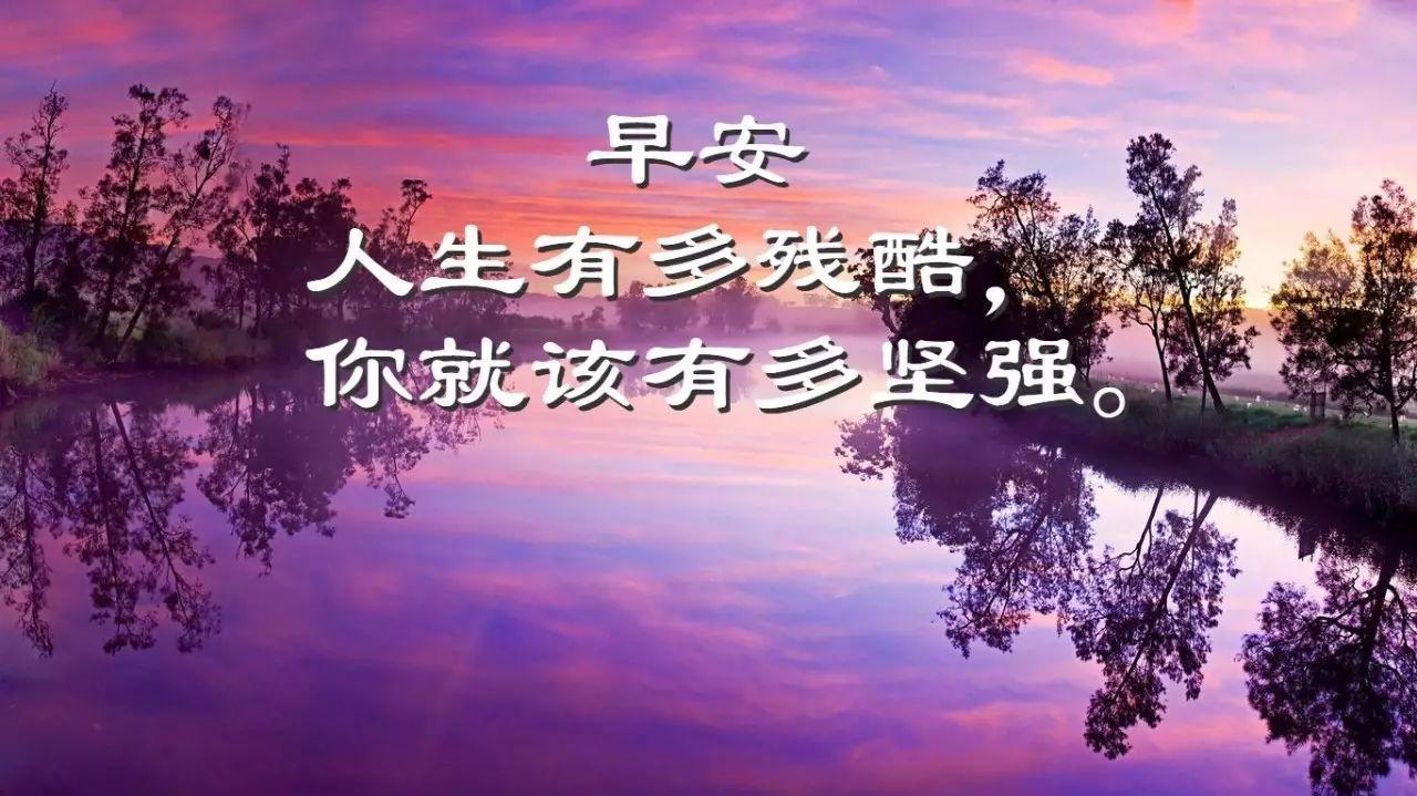 最能打动人心的早安问候语录,句句阳光励志,值得收藏