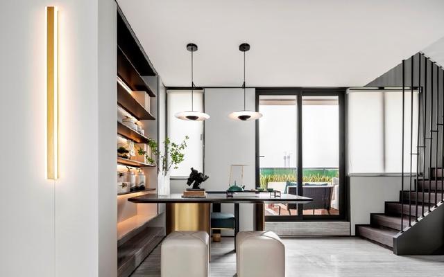 上海水景苑160平米别墅装修案例,打造轻奢居家体验!