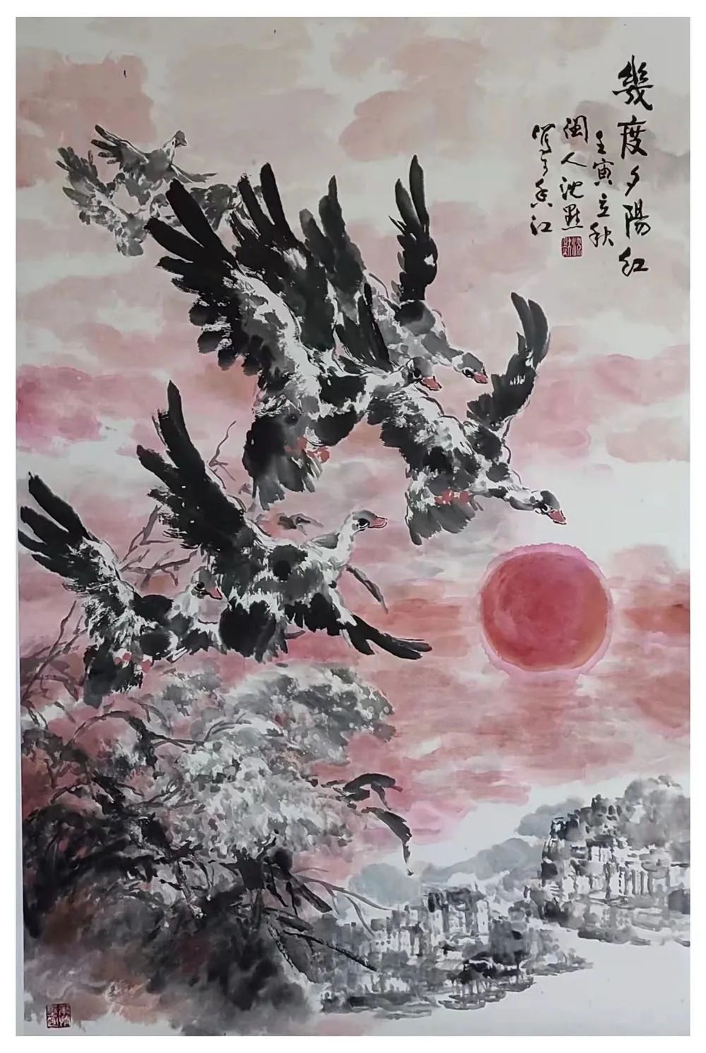 国画家沈默佳作欣赏