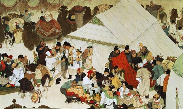 唐代通过户籍登录控制全国百姓,由此有些粟特人成为了唐朝的百姓