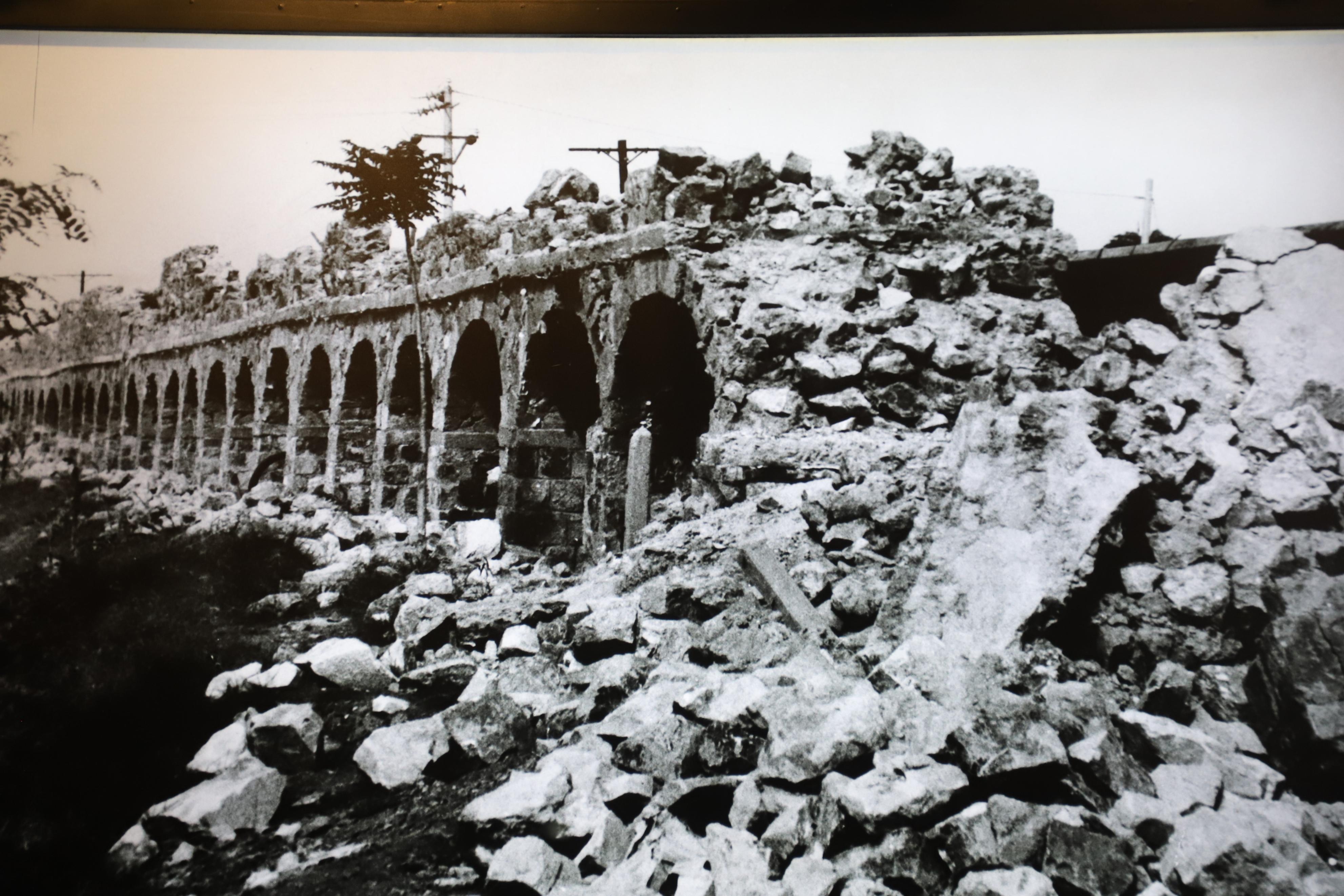 唐山大地震遗址图片图片