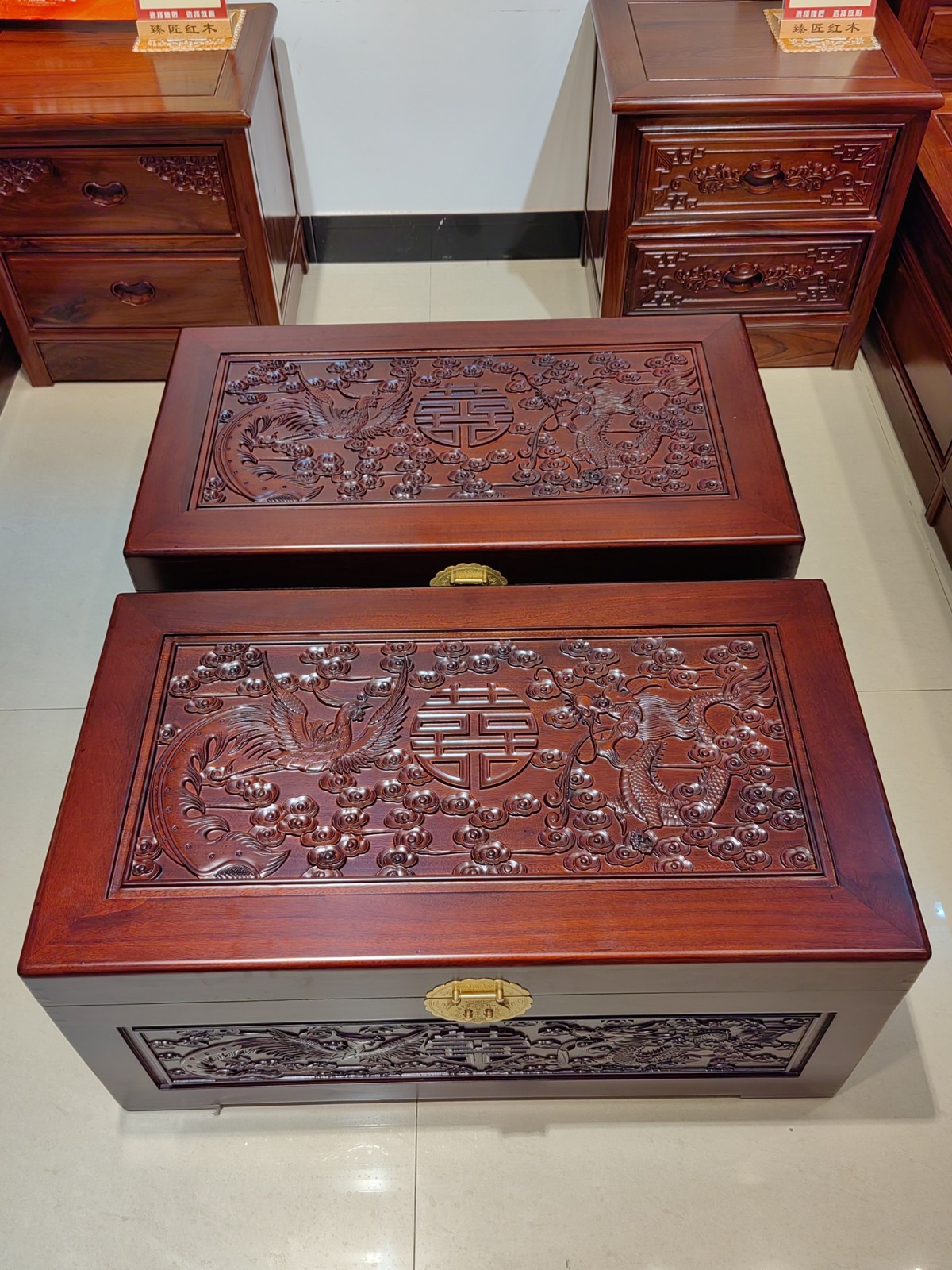 红木家具雕刻螭龙纹拐子龙纹 臻匠红木带你了解寓意