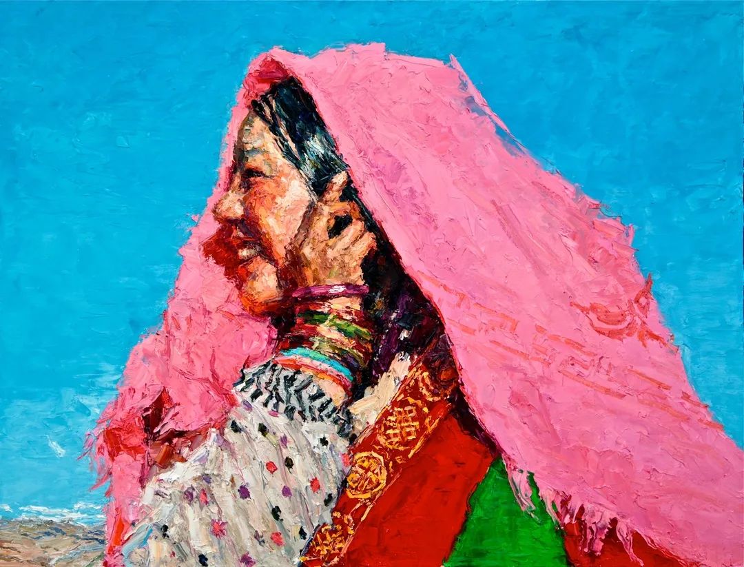 中央美术学院教授,博士研究生导师,谢东明油画作品欣赏