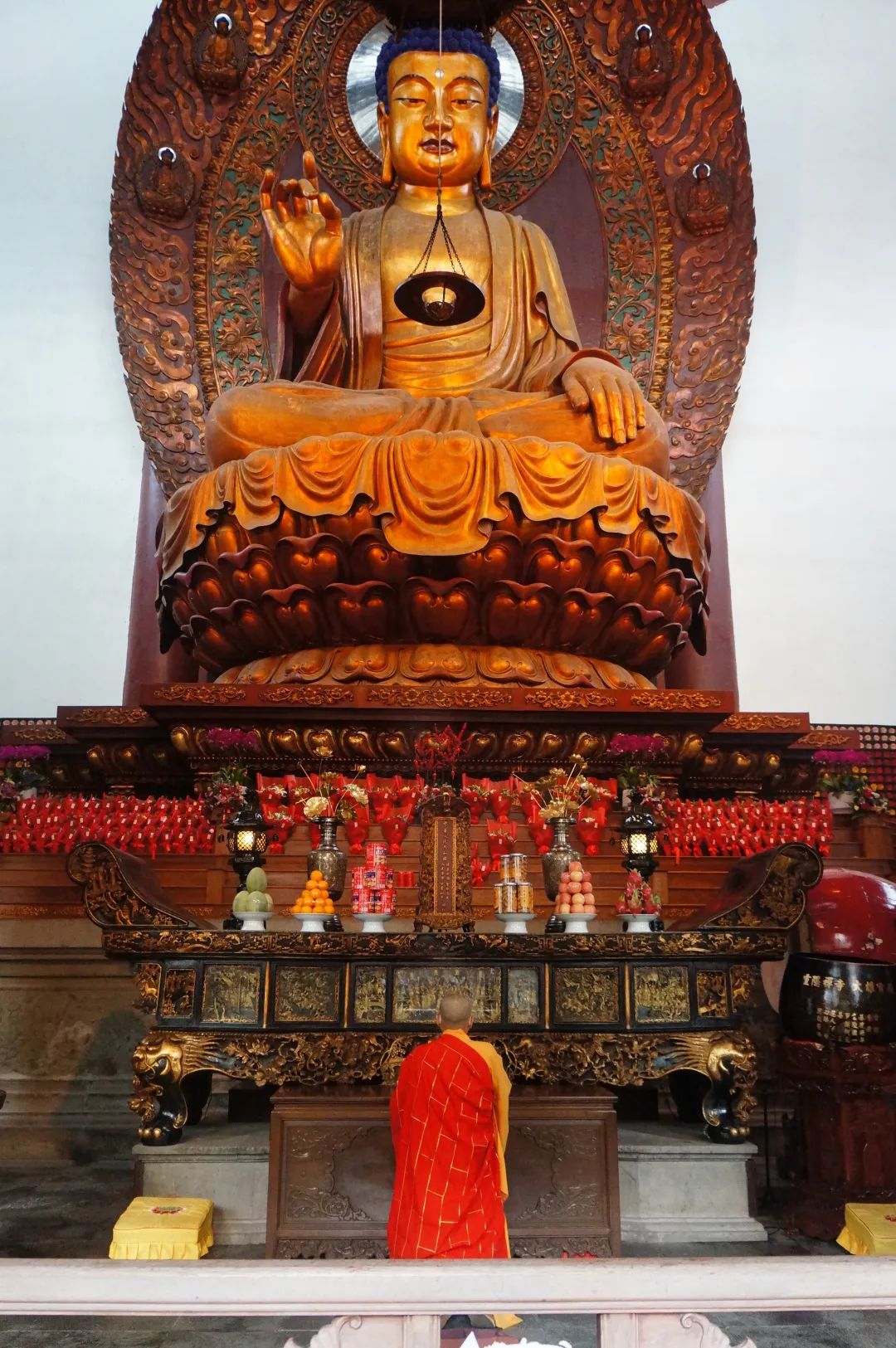 传统节日冬至,各大寺院祭塔礼祖