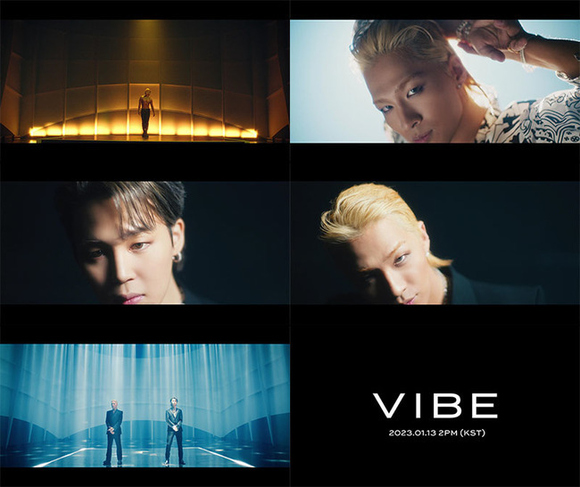 BIGBANG太阳与防弹少年团朴智旻合作单曲《VIBE》MV 预告发布