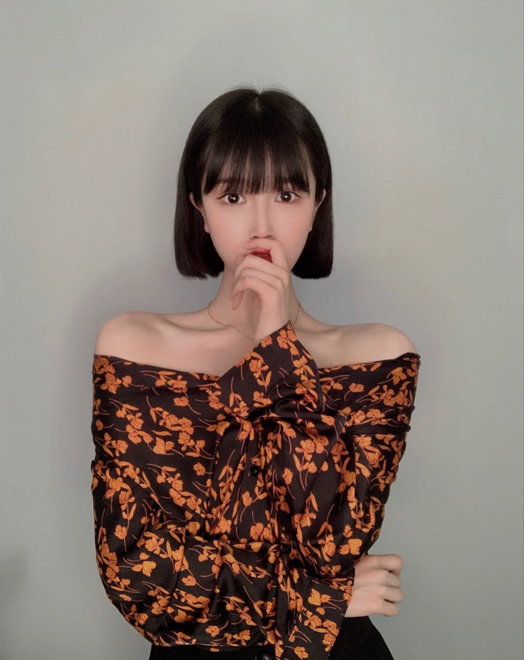 2021气质超a"直短发",肩部以上长度大胆尝试,韩范儿瞬间凸显