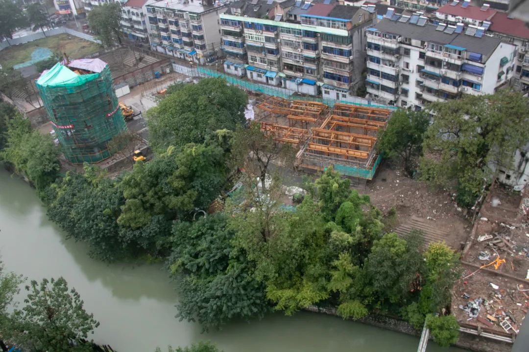 溧陽寶塔灣遺址公園發現古碼頭!