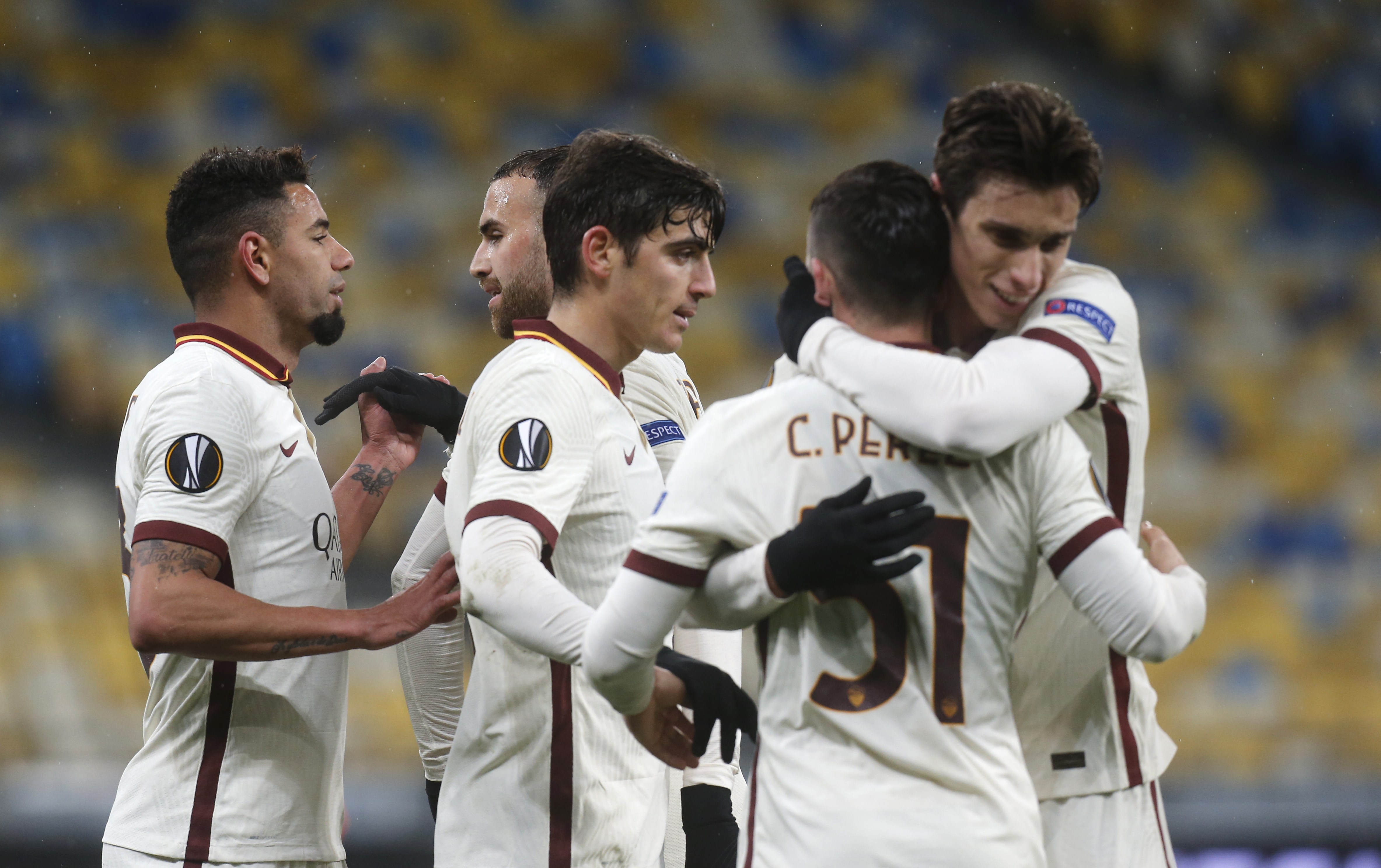 足球——欧罗巴联赛:罗马晋级八强