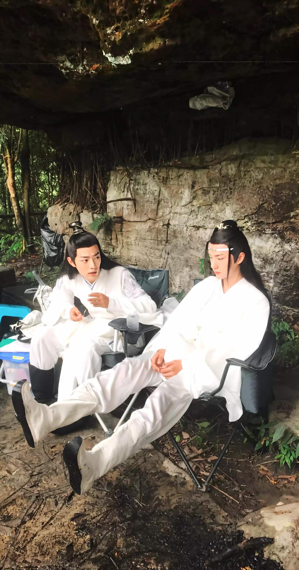 陈情令花絮存图《王一博肖战》陈情令花絮存图