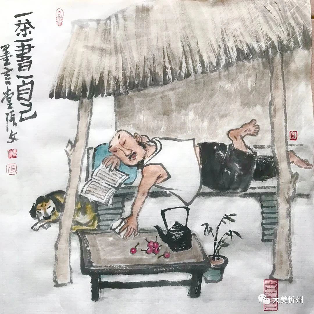 漫画家张文作品欣赏