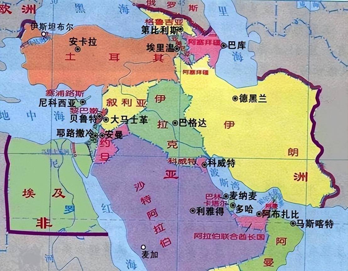 中东欧16国地图图片