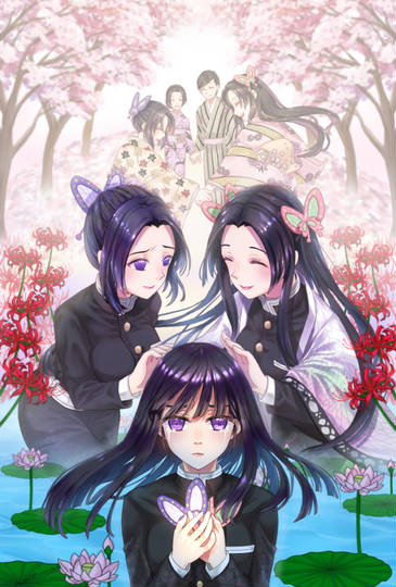 《鬼灭之刃》奉献温柔与蜜,成就蝴蝶飞舞——"花柱"蝴蝶香奈惠