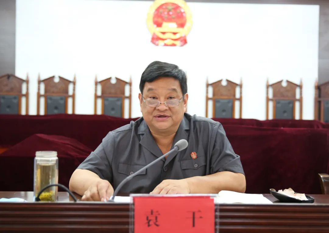 县委第六巡察组进驻县人民法院党组召开巡察工作动员会