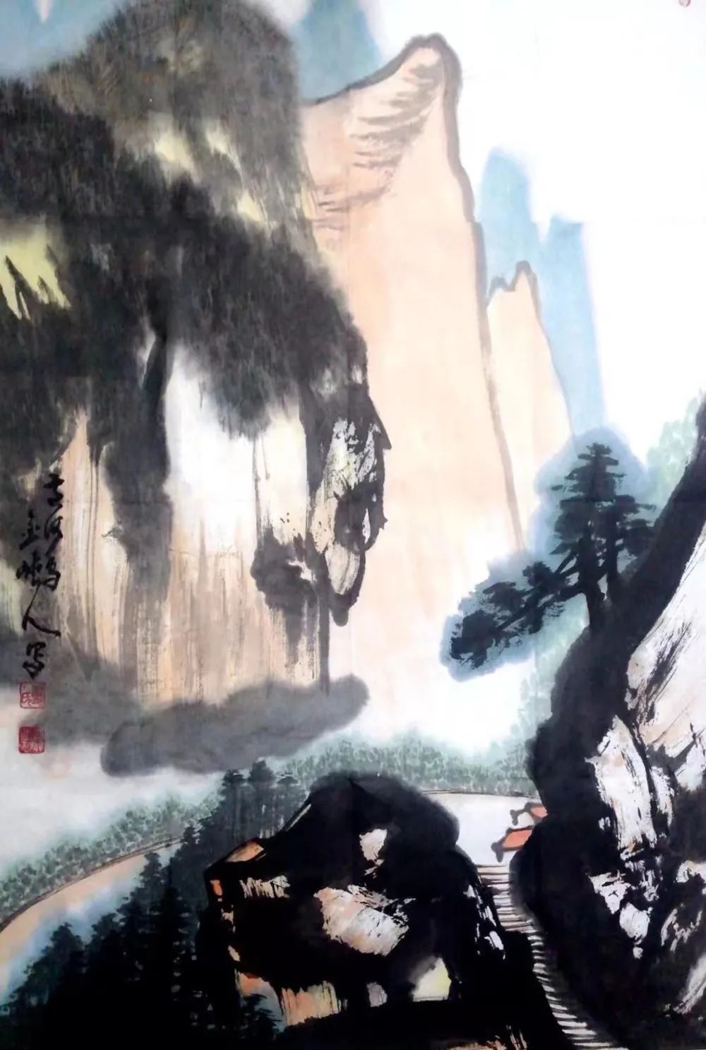 刘天鹏|水墨之境-2023年度中国当代书画名家作品鉴赏