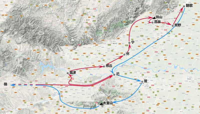 周武王伐纣,牧野之战大胜,商纣,妲己,秦国先祖皆死