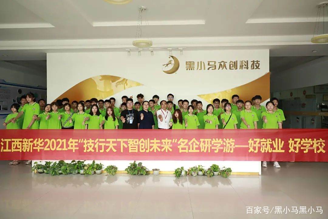 黑小马电商校企合作|江西新华2021年“技行天下智创未来”名企研学游-京东店群_黑小马电商_京东无货源_京东入仓_京东开店