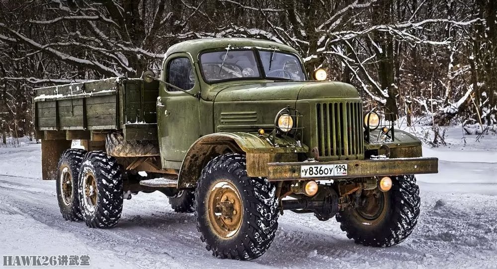 前苏联吉尔157卡车图片