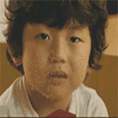 韩国卷发小孩表情包图片