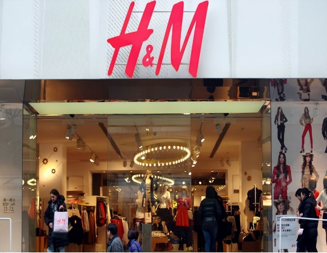 HM实体店图片