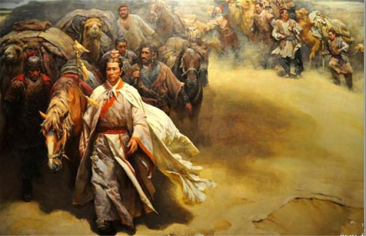 出使西域的张骞,实为人生赢家,如今子孙后代繁荣昌盛