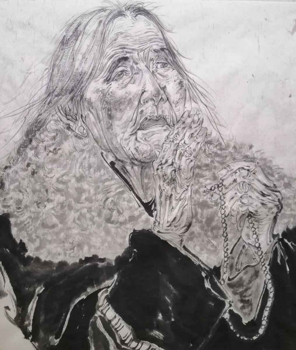 「津门网」孙小燕|画风朴实朴素,笔道泼辣粗犷