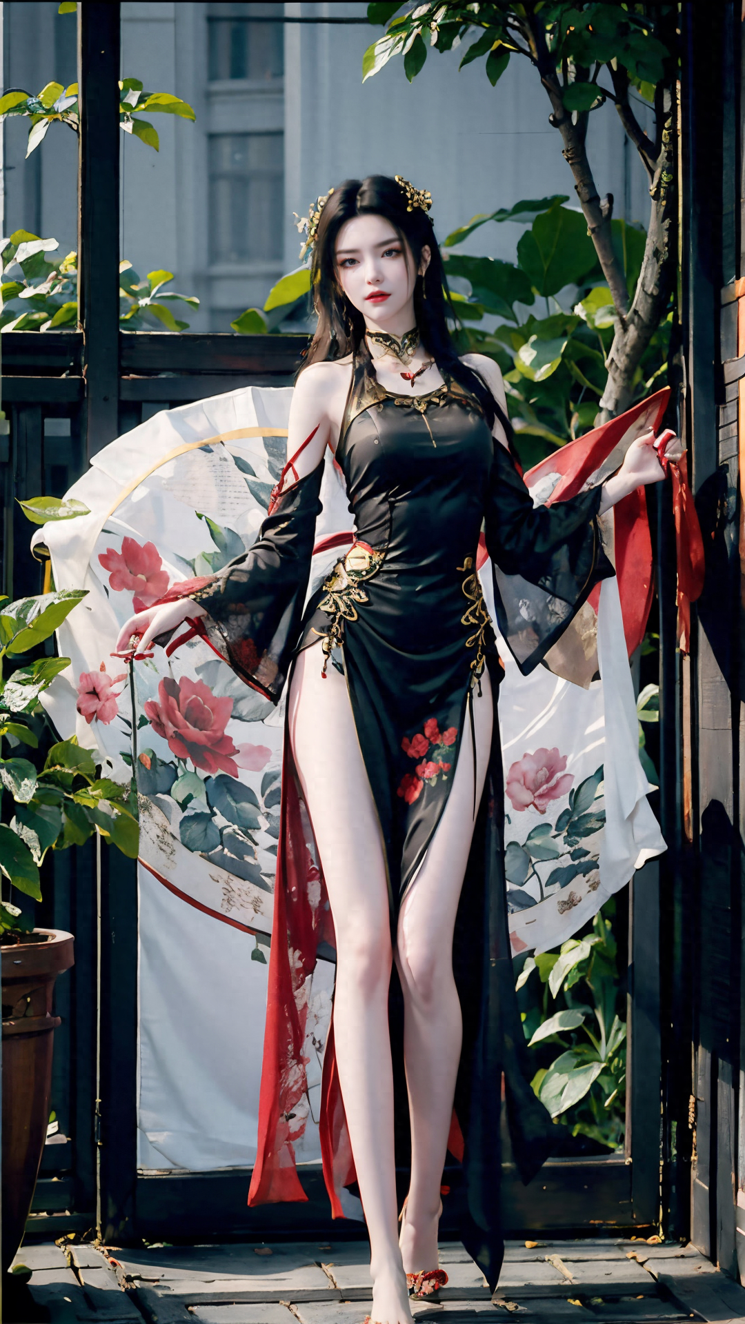 《斗破苍穹》中美杜莎女王的绝美长腿