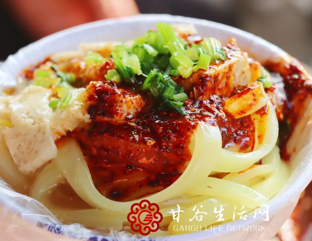 甘谷的凉粉,面皮,还真是名不虚传!