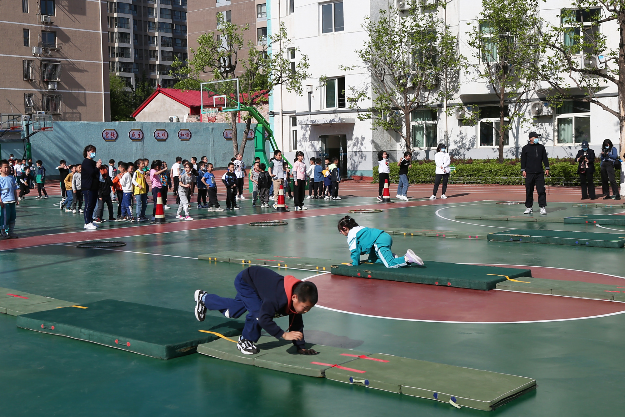 北京市怀柔区第三小学"疫时光 强体魄"体育节活动