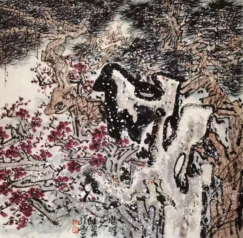 中国画花鸟·陈幼华作品欣赏