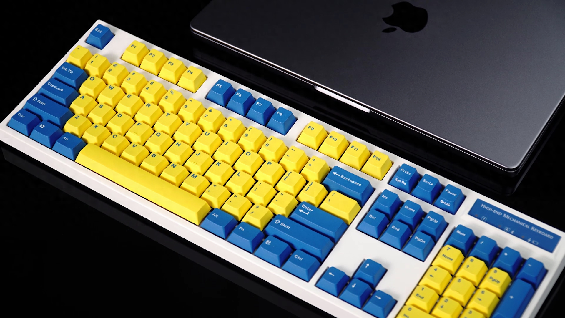 蓝黄双拼 蓝牙双模,输出质感一步到位,利奥博德fc900r键盘开箱