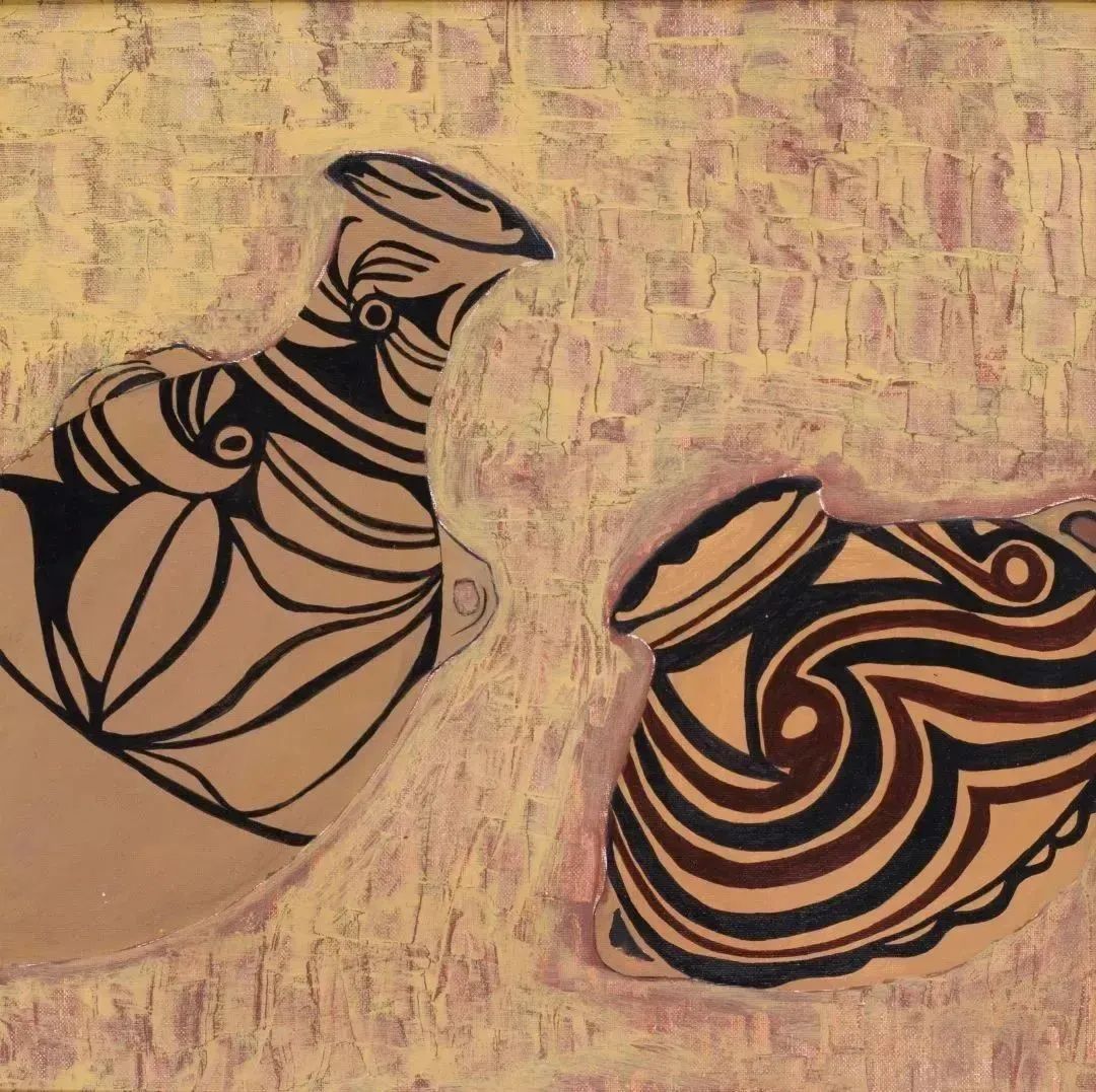 定西女性马家窑文化美术创作展在福州开展