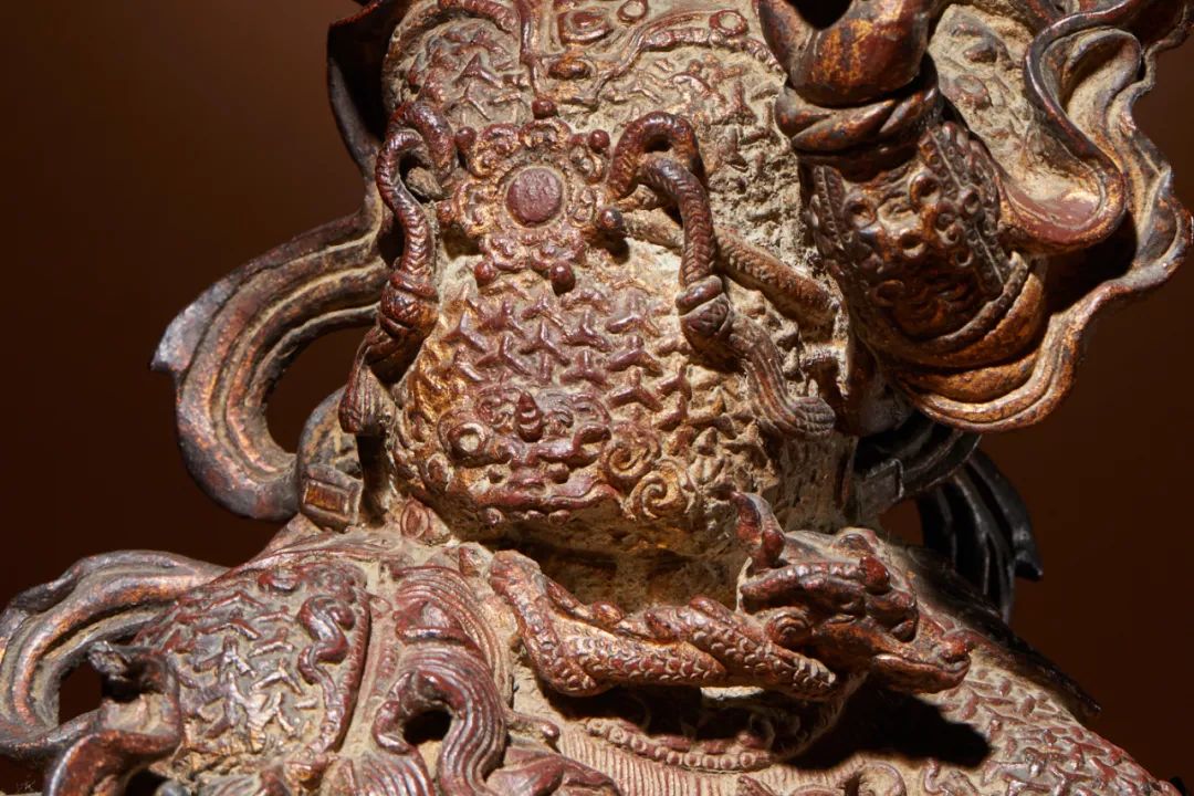 赤心护道 灵官圣像——明 铜漆金王灵官坐像赏析