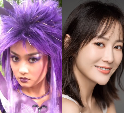 "黑魔仙小月"扮演者孕5个月,挺孕肚拍bgm卡点,老公比她小10岁