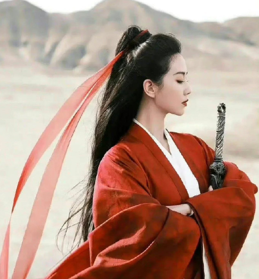 待播剧的红衣女主有多美?杨幂热巴霸气,赵丽颖赵露思有点可爱!