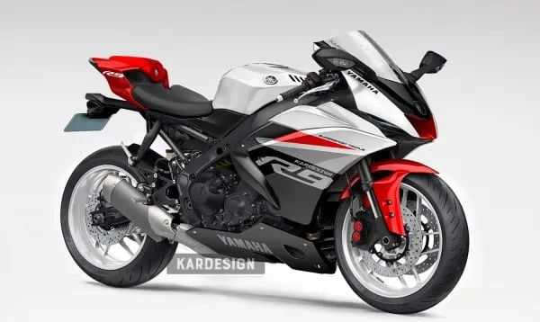 雅马哈yzf-r9预览图亮相,比r7更具运动感