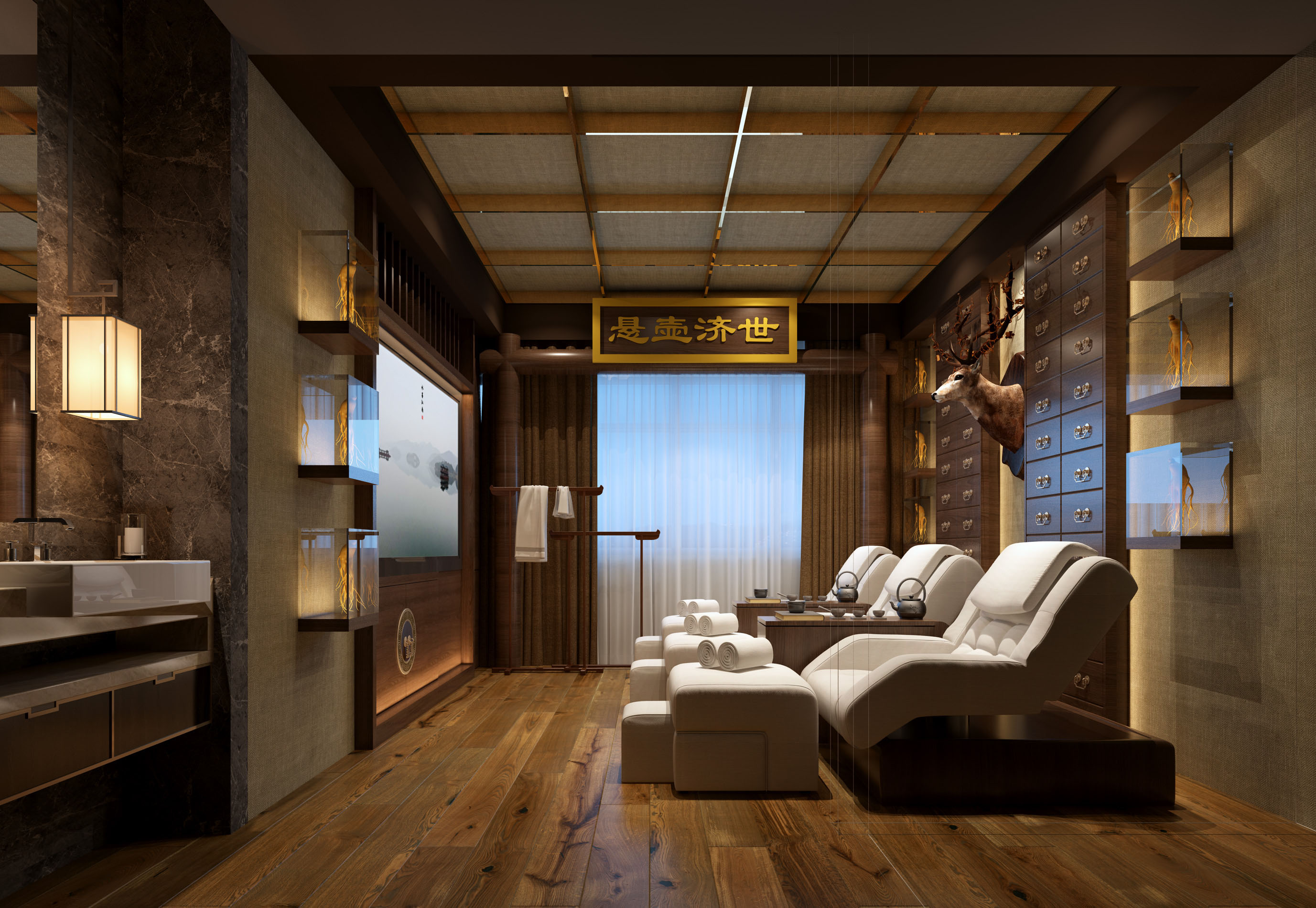 打造舒适宜人的足浴店,享受身心放松之旅-足浴装修