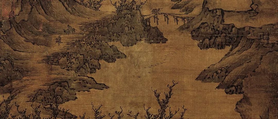 艺术一刻|两个故宫,两个朝代,两幅《关山行旅图》跨时空对决